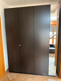 Armadio IKEA PAX 175x60x236 Marrone-Nero