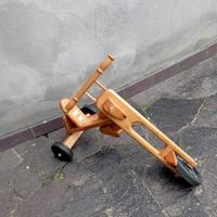 Triciclo in legno Bambini. Moto