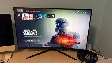 PS5 slim + monitor + cuffie