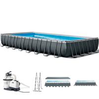 Piscina intex ultraframe 975x488x132
