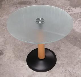 Tavolo tondo cristallo