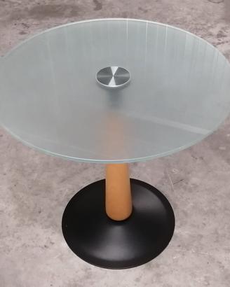 Tavolo tondo cristallo