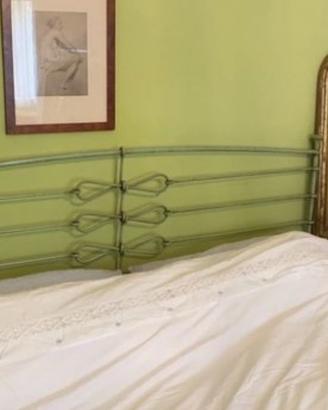 Letto matrimoniale  ferro battuto marca Anna Nora