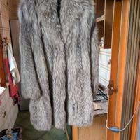 Pelliccia di  volpe argentata taglia 50 donna