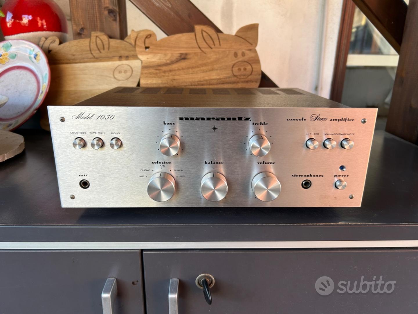 Marantz 1030 - amplificatore integrato storico - - Audio/Video In ...