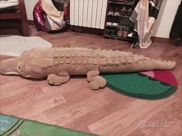 Coccodrillo peluche/pupazzo gigante 