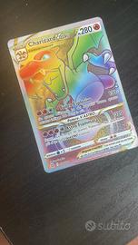 Carta pokemon charizard v astro hyper