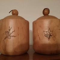 Barattoli in legno