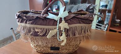 Borsa in paglia da spiaggia 