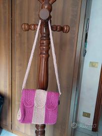 pochette in cordino tracolla removibile 