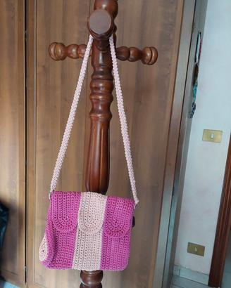 pochette in cordino tracolla removibile 