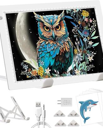 Tavoletta Luminosa A3, con staffa pannello leggero