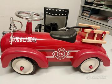 Camioncino dei Pompieri cavalcabile "VINTAGE"