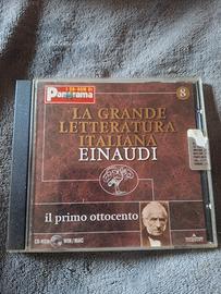 CD-ROM La Grande Letteratura Italiana Einaudi - Vo