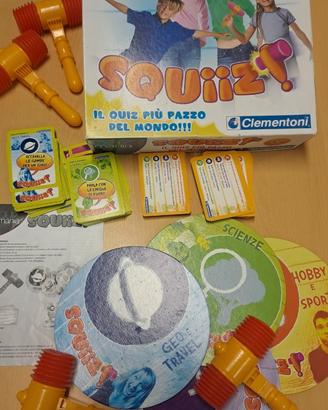 Squiiz ! quiz mania - Clementoni Giochi 2-8gioc 8+