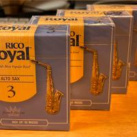 Ance daddario Rico Royal n. 3 sax alto nuove