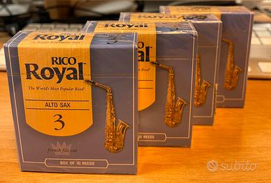 Ance daddario Rico Royal n. 3 sax alto nuove