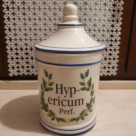 Vaso farmacia Clizia Ceramiche artistiche Firenze 