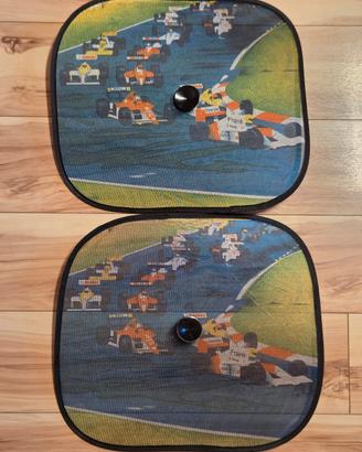 Coppia Tendine Parasole Auto – Tema Formula 1