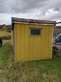 container bagno da cantiere 2.5x2.5 