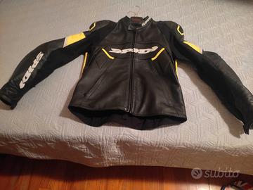 Giacca in pelle moto Spidi – come nuova
