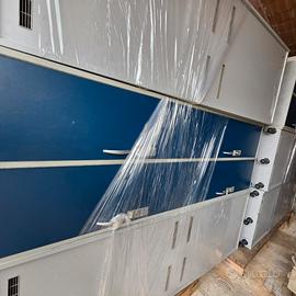 9 armadietti professionali 4 ante – uso palestra 