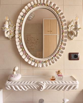 completo bagno in stile vintage