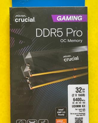 Crucial Pro RAM 32GB kit DDR5