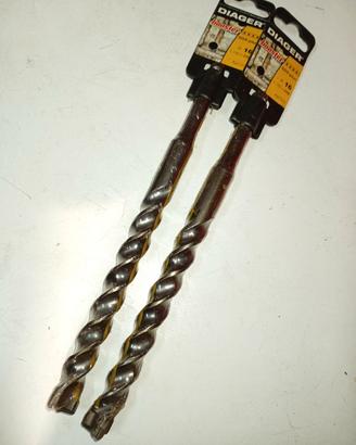 2 PUNTE SDS-PLUS DIAGER BOOSTER ART.113 3TAGLIENTI