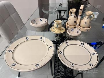 Servizio da tavola rustico