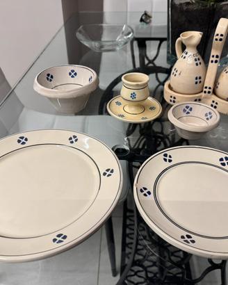 Servizio da tavola rustico