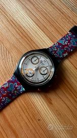 Swatch Chrono Award SCB108 (1992) 🎨 Paisley