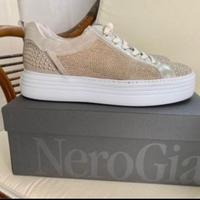 Sneakers in pelle estive Neto Giardini