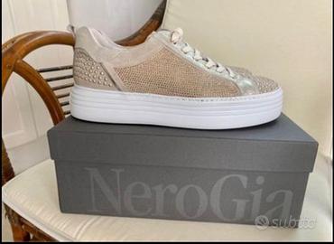 Sneakers in pelle estive Neto Giardini