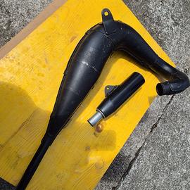 Scarico a serpentone alto TGM 125 CR