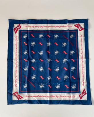 Bandana - fazzoletto vintage birra Bud