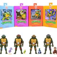 Box 4 tartarughe ninja + April O’Neil e Shredder