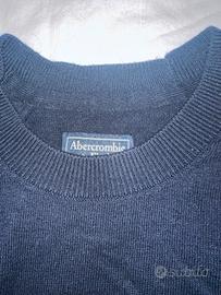 abercrombie maglione in lana colore blu