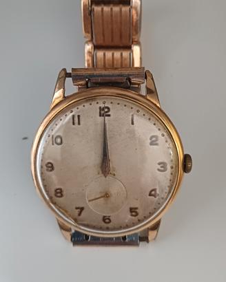 Vintage Orologio Thyrex Placcato Oro 