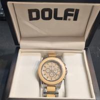 OROLOGIO DA POLSO UOMO IN LEGNO E ACCIAO