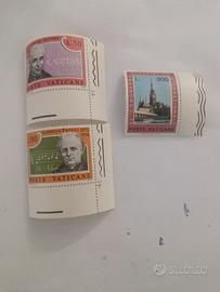 francobolli poste vaticane nuovi 1972/73