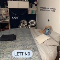 LETTO ROTONDO + 3 PARURE LENZUOLA