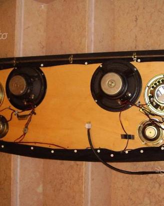 Pannello impianto audio per auto