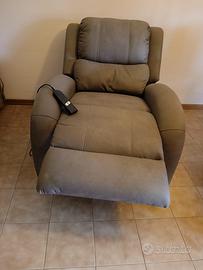 Poltrona elettrica reclinabile