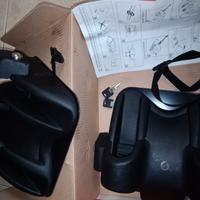 Portasci magnetico con sicurezza per 2 paia di sci