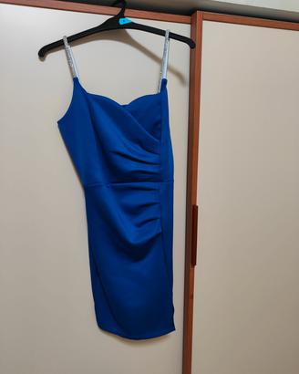 Vestito elegante donna blu 