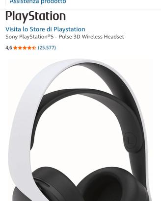 Cuffie 3d pulse Sony Play Station