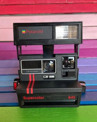 Polaroid Supercolor 645 LM program instant camera