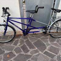 Tandem Atala blu metallizzato