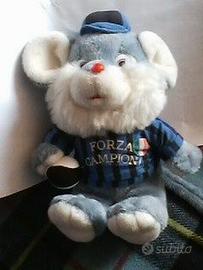 Inter e Juve : 2 peluches mascotte vintage + reg